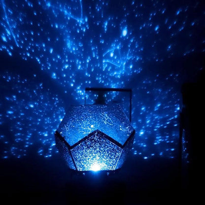 Galaxy Star Night Light Projector | Veska Batteri Blå