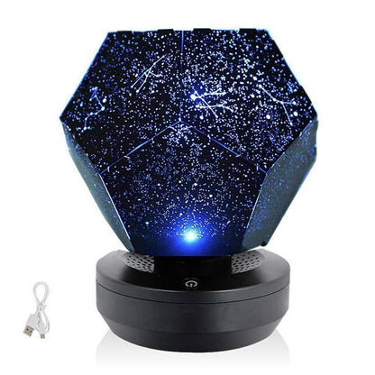 Galaxy Star Night Light Projector | Veska USB Blå