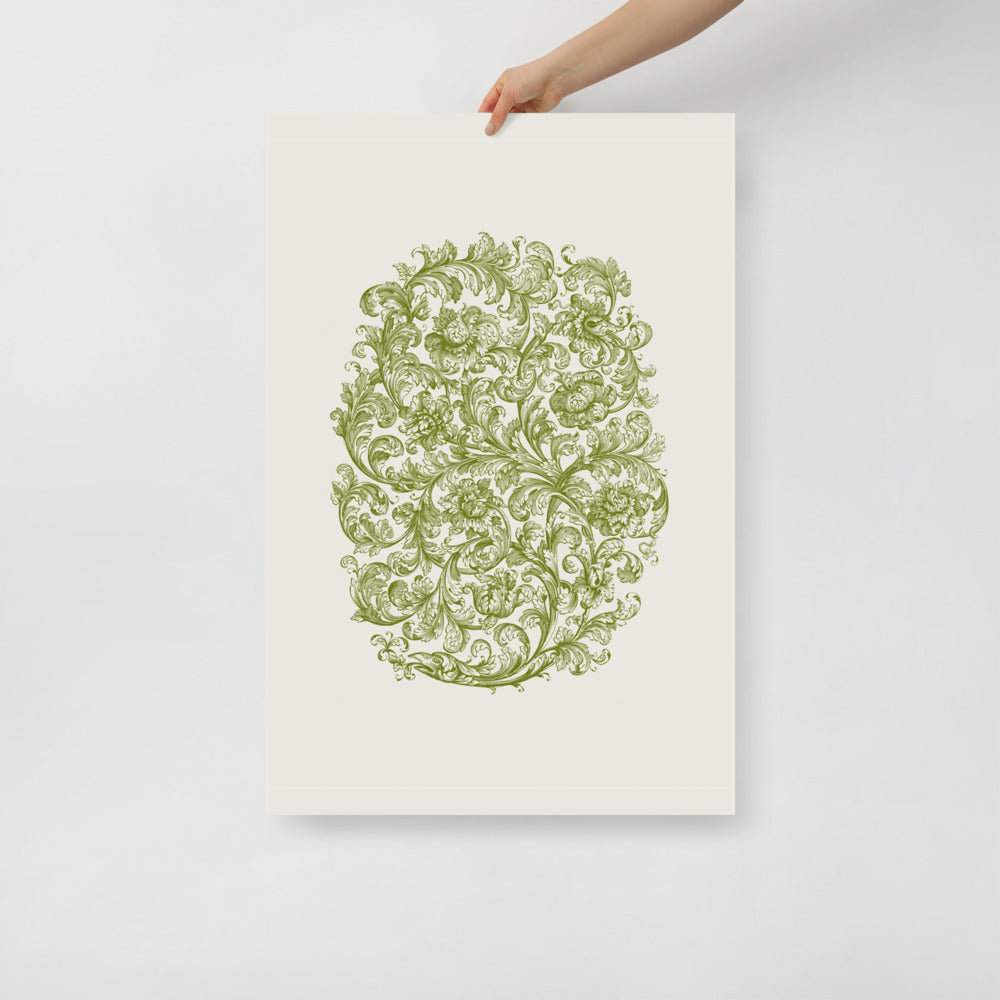 Gamla gröna trädgården | Veska 24×36
