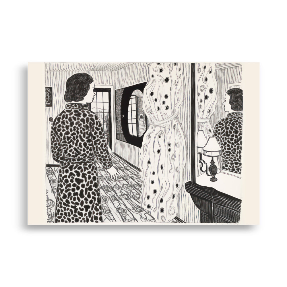 Gammal Badrum | Veska 70×100 cm