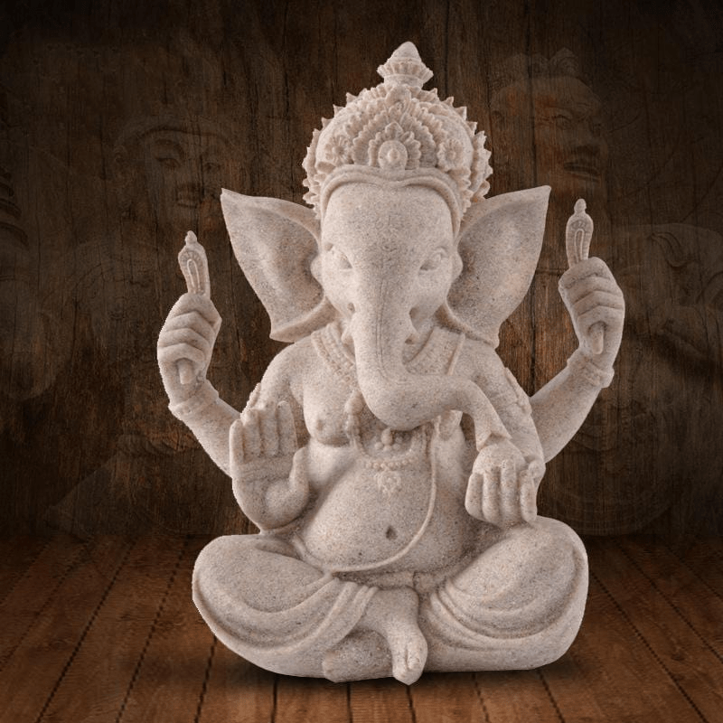 Ganesh Elefant Buddha Staty | Veska