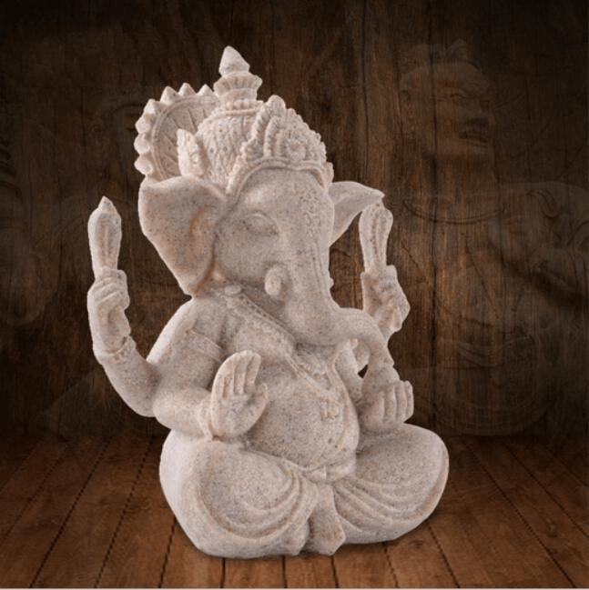 Ganesh Elefant Buddha Staty | Veska