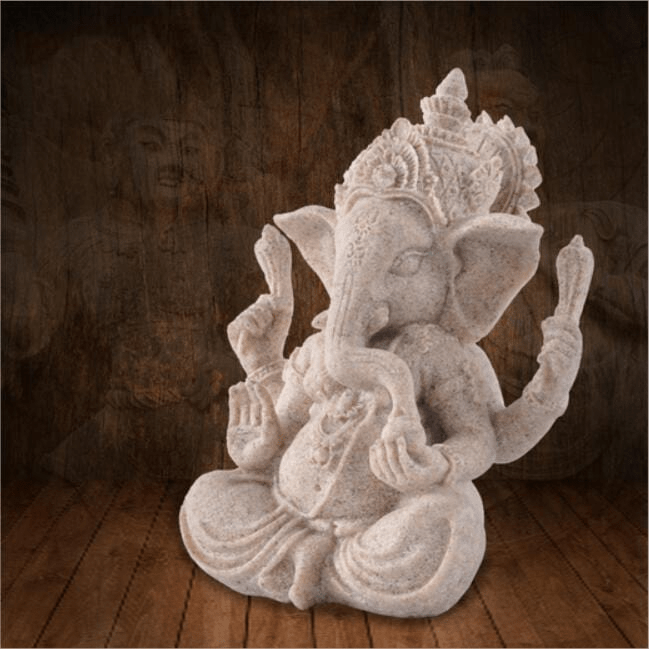 Ganesh Elefant Buddha Staty | Veska
