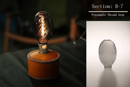 Gas Lantern Glass Utomhus Camping Lampa | Veska B-7