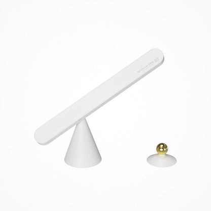 Geometrisk 3d Fällbar Bordslampa | Veska VIT