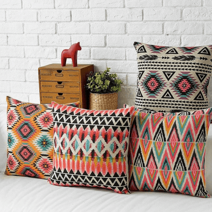 Geometrisk Boho Kuddöverdrag | Veska
