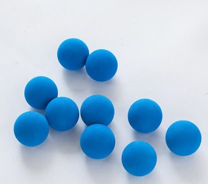 Geometrisk Boll Minimal Heminredning | Veska 10 blå bollar