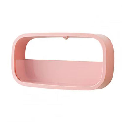 Geometrisk Diamant Väggvas Hylla | Veska Rosa