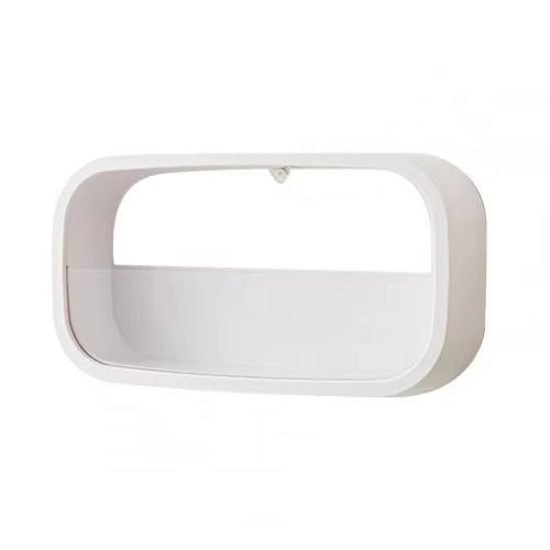 Geometrisk Diamant Väggvas Hylla | Veska Vit