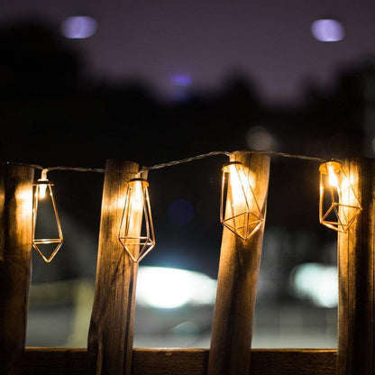 Geometriska koppar fairy lights | Veska