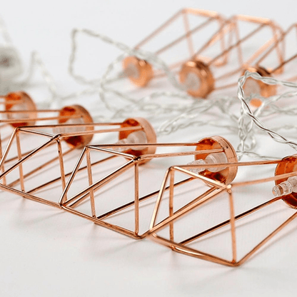 Geometriska koppar fairy lights | Veska