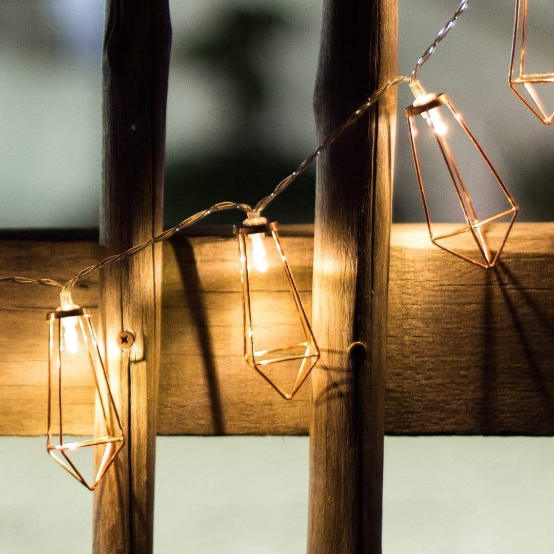 Geometriska koppar fairy lights | Veska