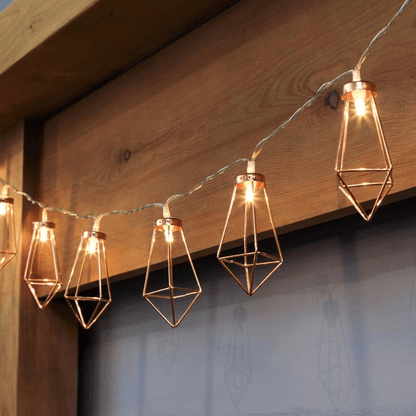 Geometriska koppar fairy lights | Veska