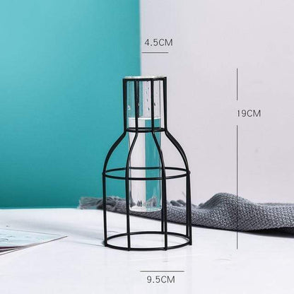 Geometriska Nordiska Järnvaser | Veska Flaska-Liten