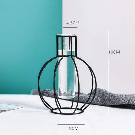 Geometriska Nordiska Järnvaser | Veska Lantern-Liten