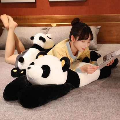 Giant Lazy Panda Mjuk Plush Leksaker | Veska