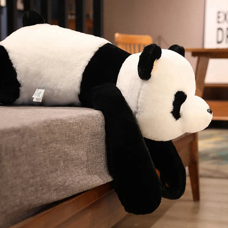 Giant Lazy Panda Mjuk Plush Leksaker | Veska