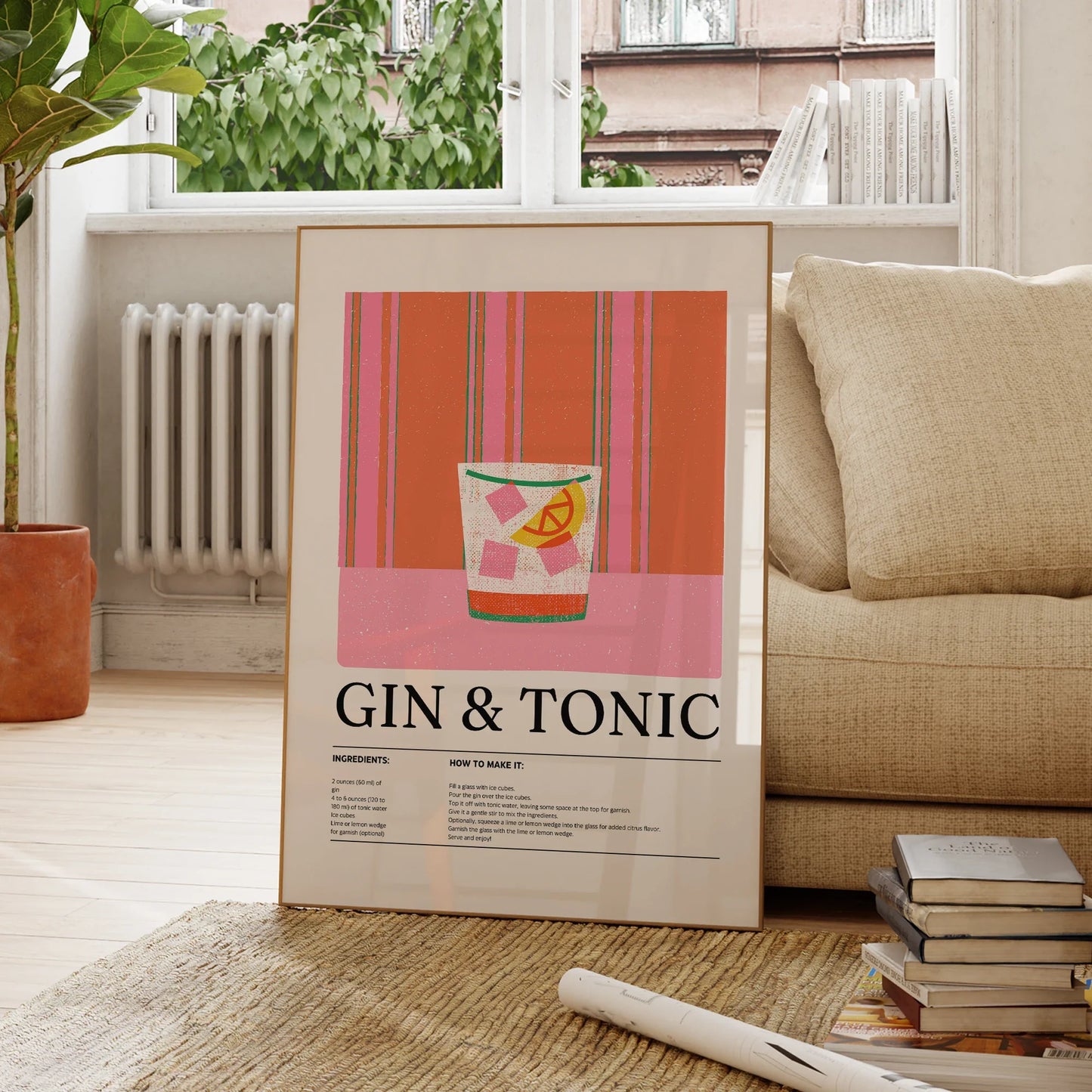 Gin & Tonic Vägghantverk | Veska