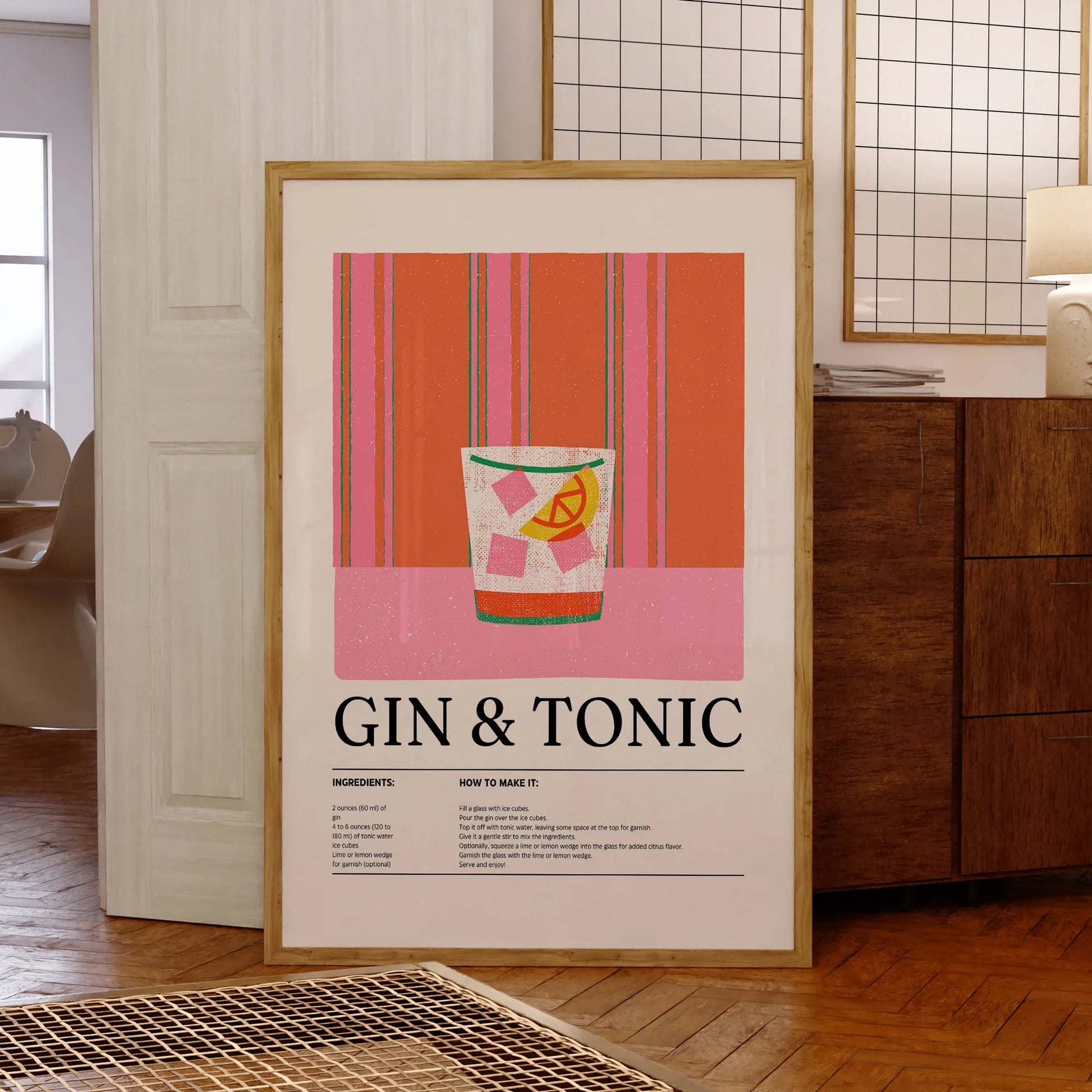 Gin & Tonic Vägghantverk | Veska