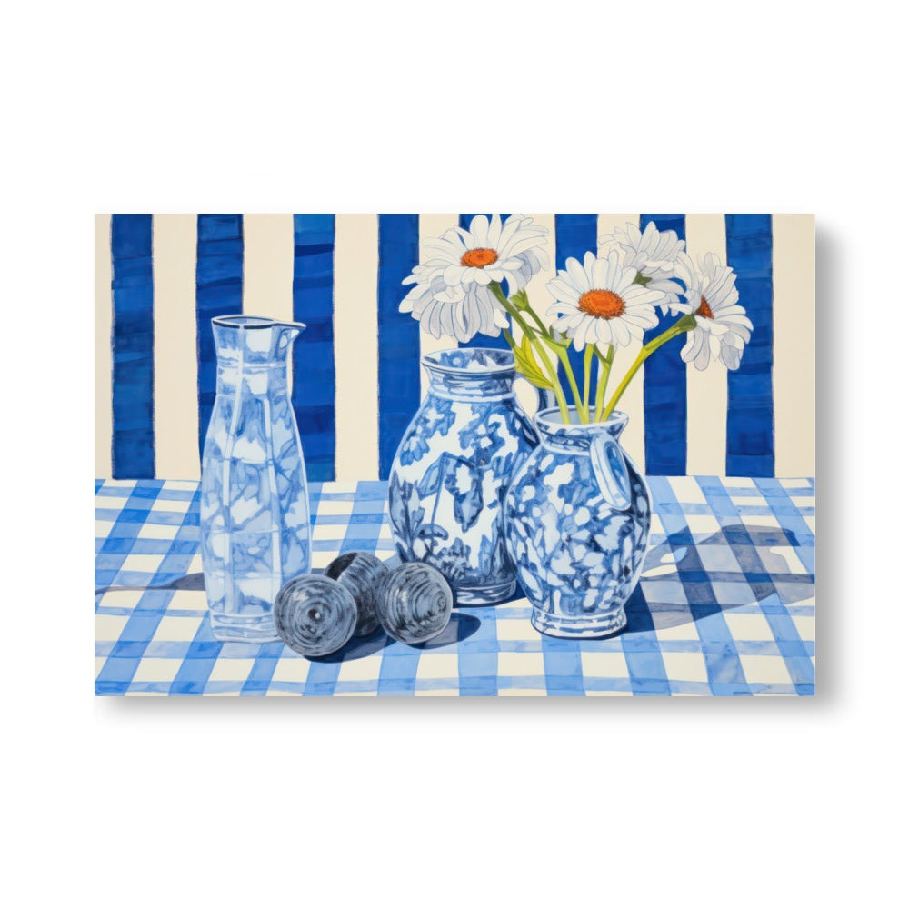 Gingham Duk | Veska 61×91 cm