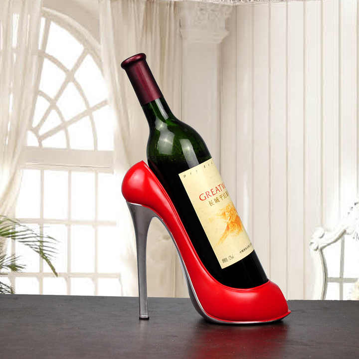 Glamour Heel Vinställ | Veska Rot