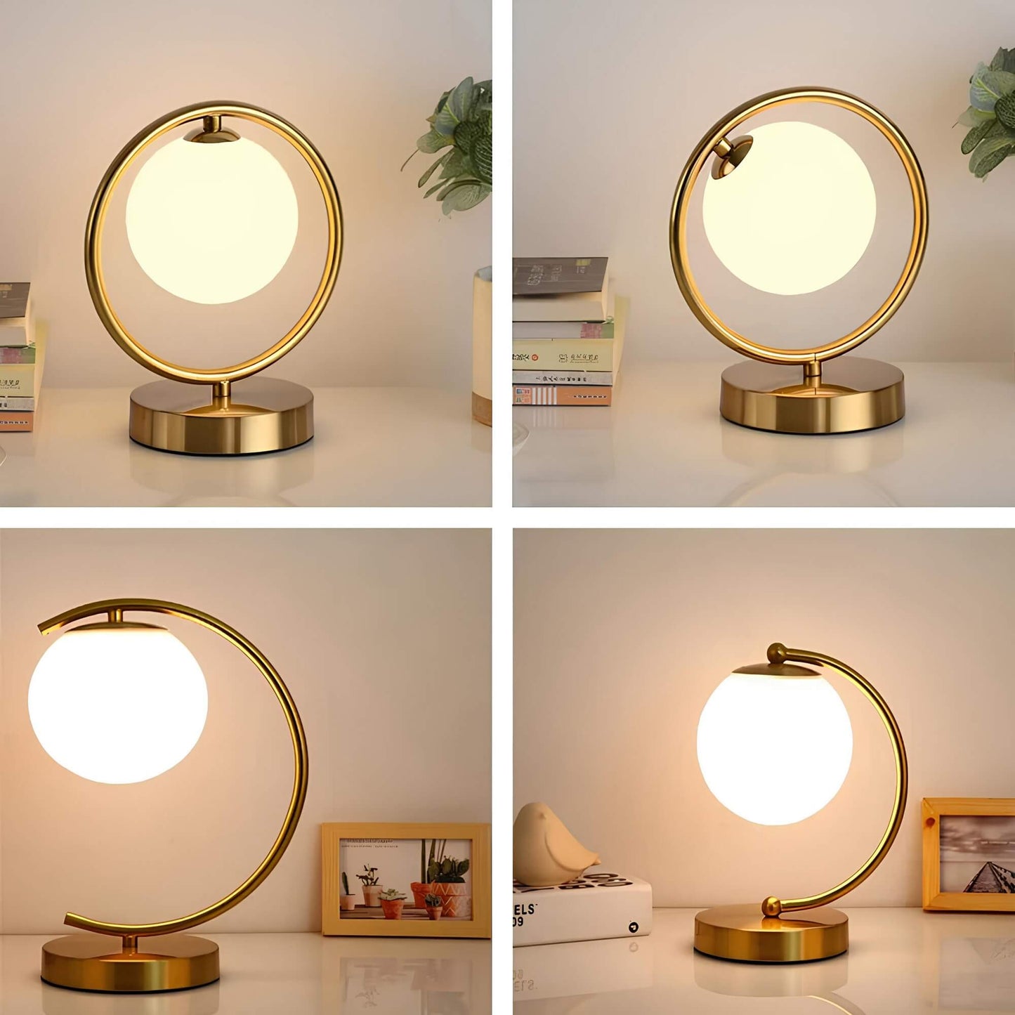 Glas Bordslampa | Veska