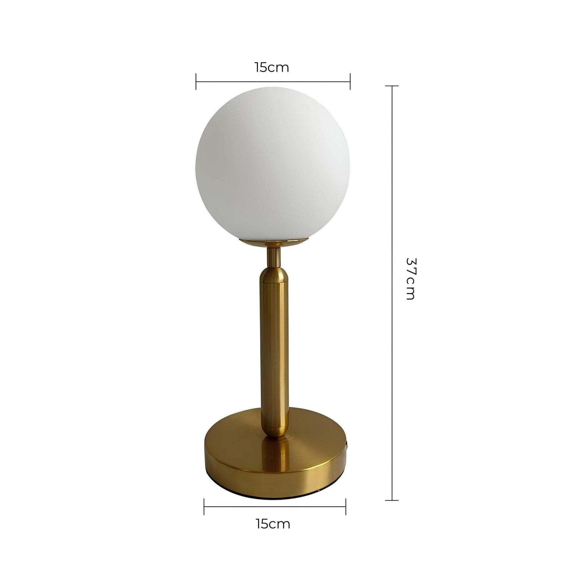 Glas Bordslampa | Veska A-Diameter 15 Boll