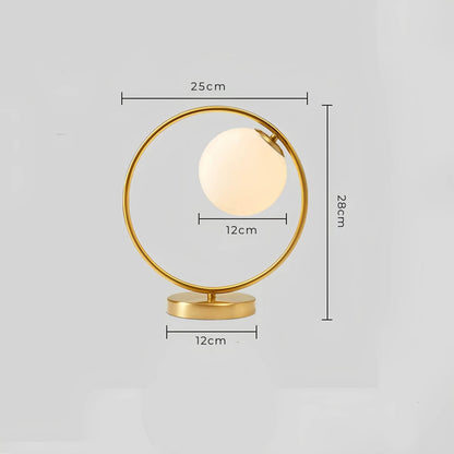 Glas Bordslampa | Veska E-diameter 12 boll