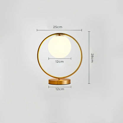 Glas Bordslampa | Veska F-diameter 12 boll