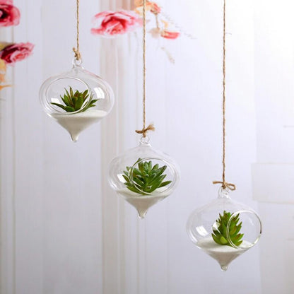 Glas Hängande Terrarium | Veska