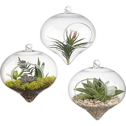 Glas Hängande Terrarium | Veska
