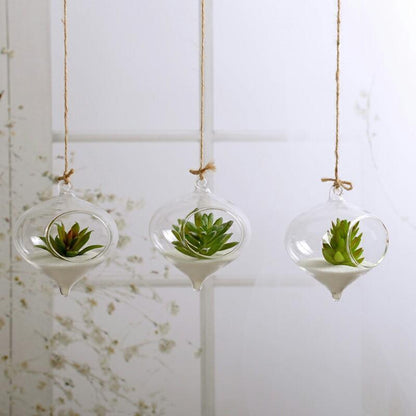 Glas Hängande Terrarium | Veska