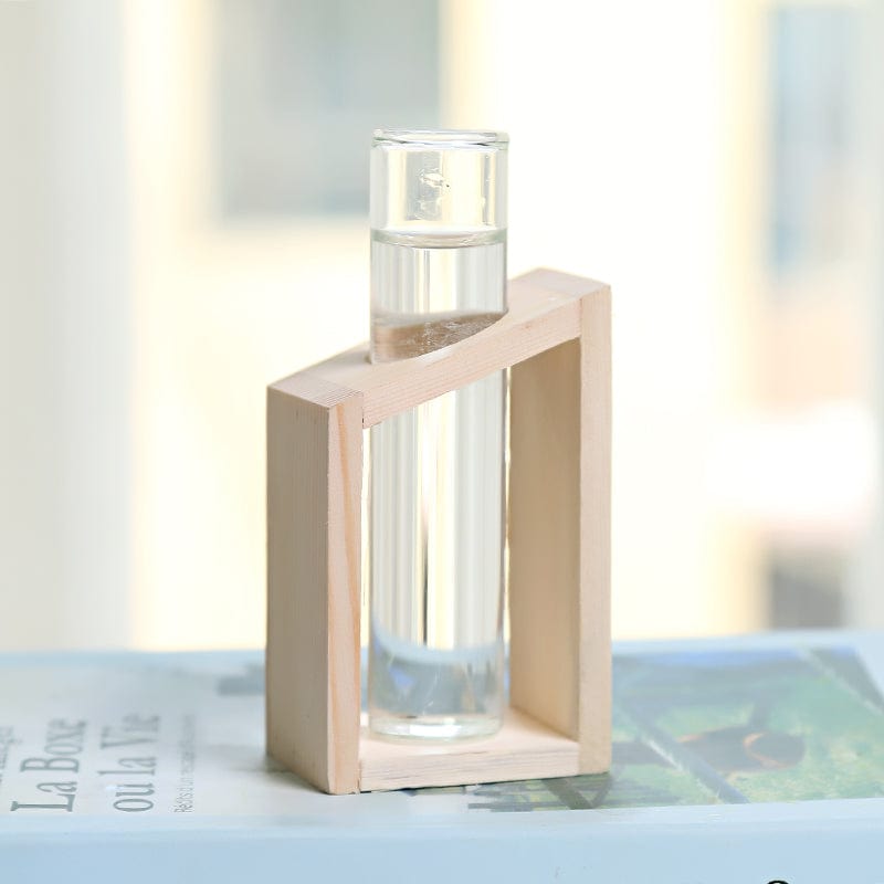Glas Hydroponik Vasi Inomhus liten Vasi | Veska 1stil
