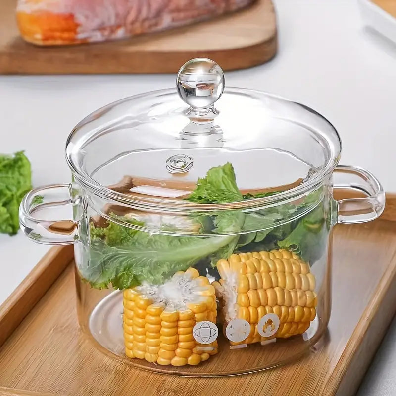 Glas Kokskärl med Temperaturkontroll | Veska