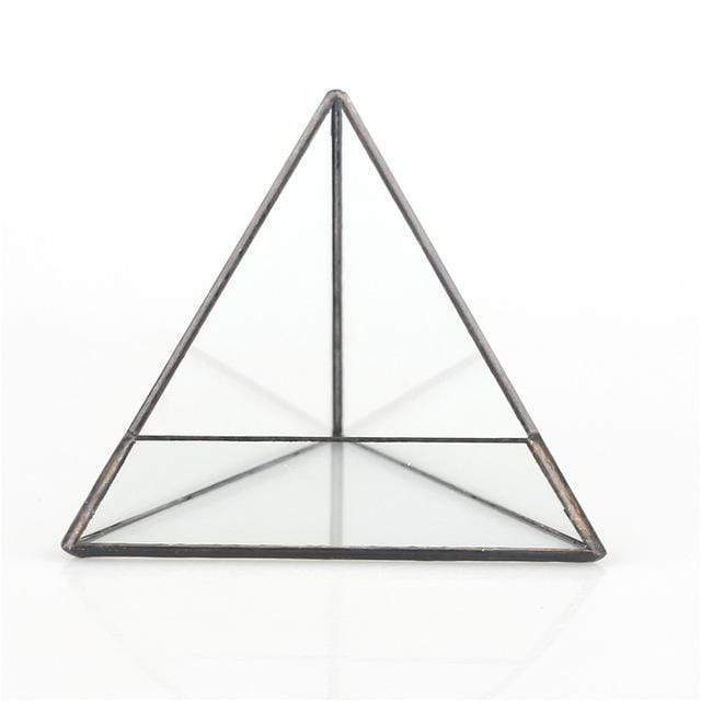 Glas Pyramid Växt Terrarium | Veska
