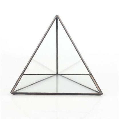 Glas Pyramid Växt Terrarium | Veska