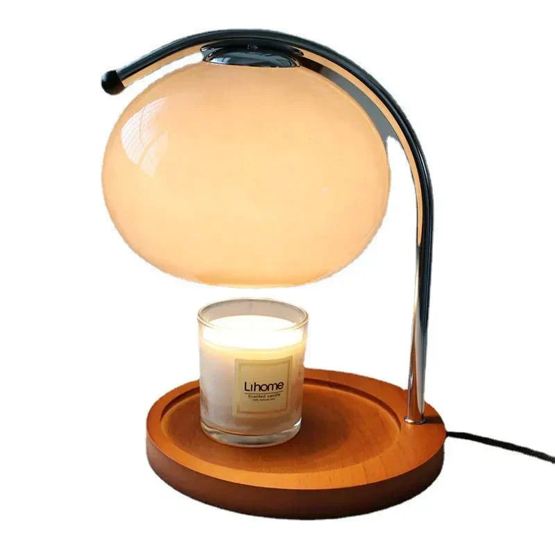 Glasbordslampa i retrostil med stativ | Veska