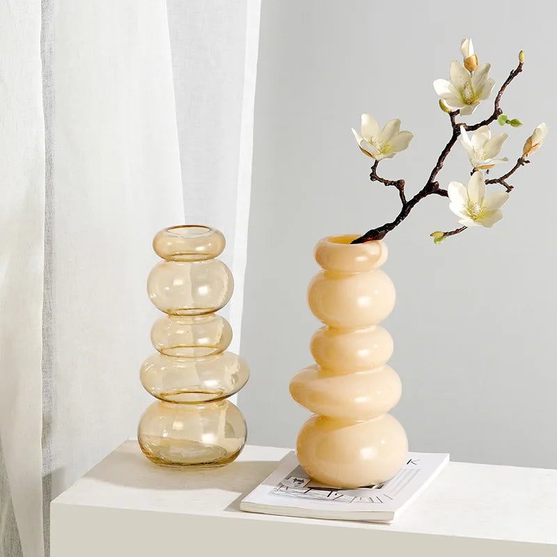 Glass Pebble Vase | Veska