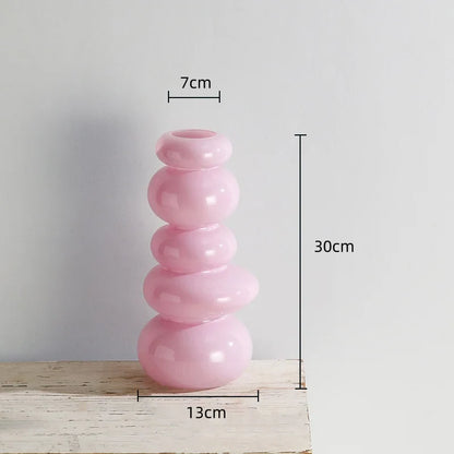 Glass Pebble Vase | Veska