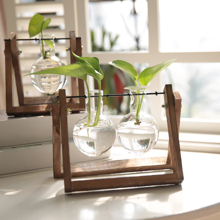 Glasvas i vintage-design | Veska