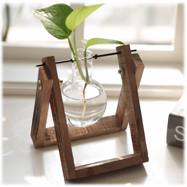 Glasvas i vintage-design | Veska