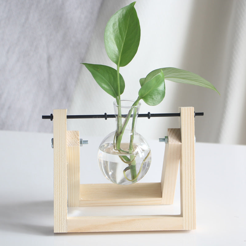 Glasvas i vintage-design | Veska Enkel flaska
