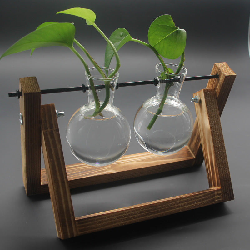 Glasvas i vintage-design | Veska Retro Dubbel Flaska