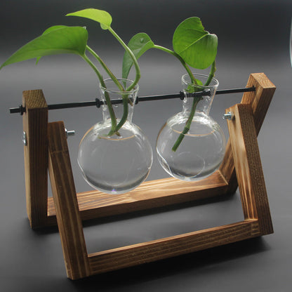 Glasvas i vintage-design | Veska Retro Dubbel Flaska