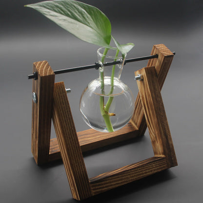 Glasvas i vintage-design | Veska Retro Enkeltflaska
