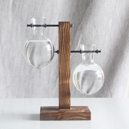 Glasvas i vintage-design | Veska Retro-F Dubbelflaska