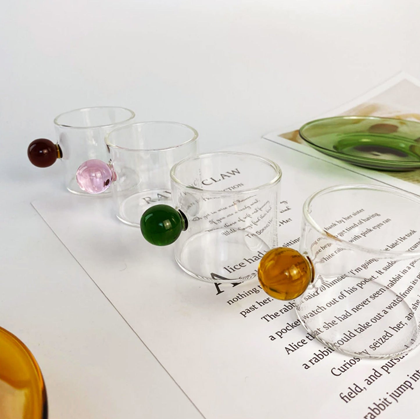 Globe Handtag Glas Espresso Kopp | Veska