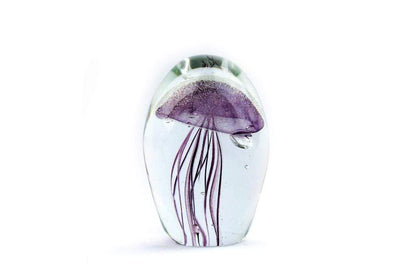 Glow Jellyfish Crystal Glass Decor | Veska Lila