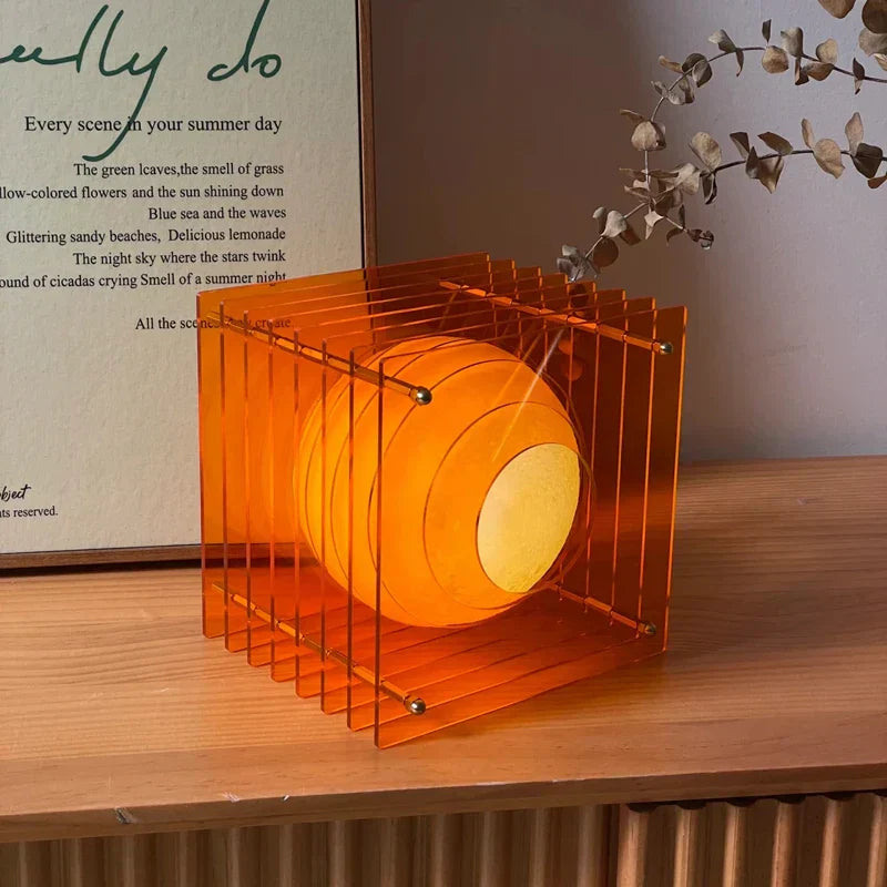 Glow Sphere Geometrisk Minimal Bordsbelysning | Veska