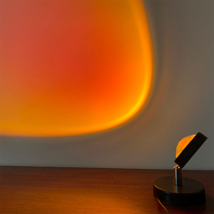 GlowBright Retro Sunset LED Bordslampa | Veska